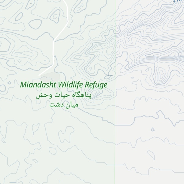 Map of Kūh-e Qarāvol Khāneh