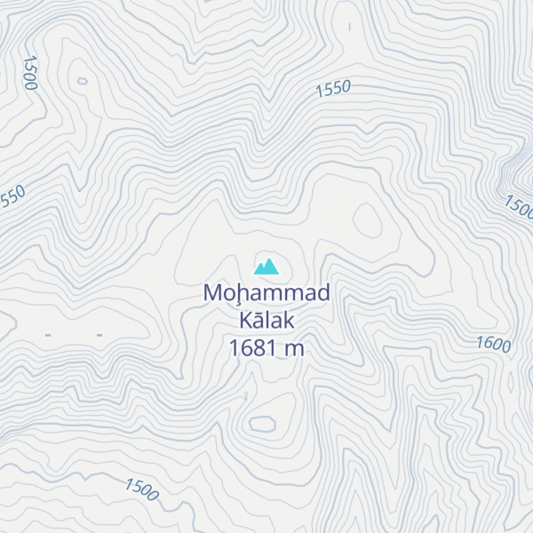 Map of Moḩammad Kālak