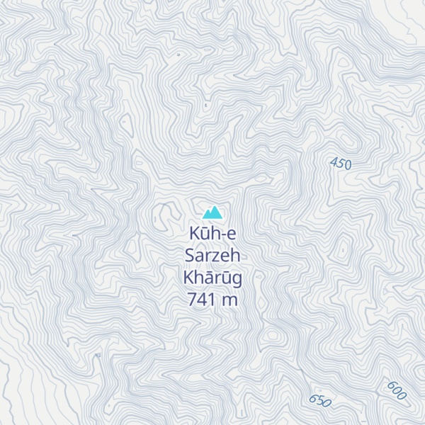 Map of Kūh-e Sarzeh Khārūg