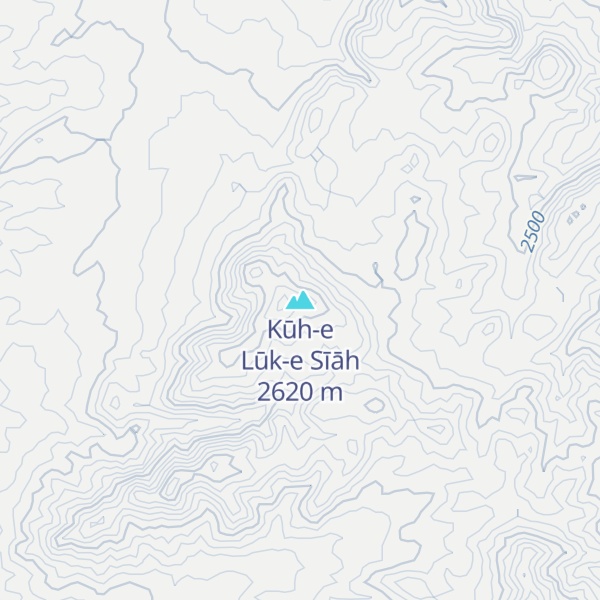 Map of Kūh-e Lūk-e Sīāh