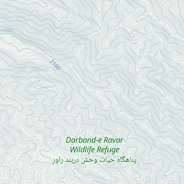 Map of Kūh-e Darband
