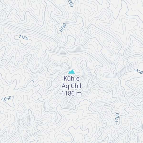 Map of Kūh-e Āq Chīl