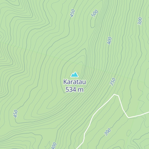 Map of Karatau