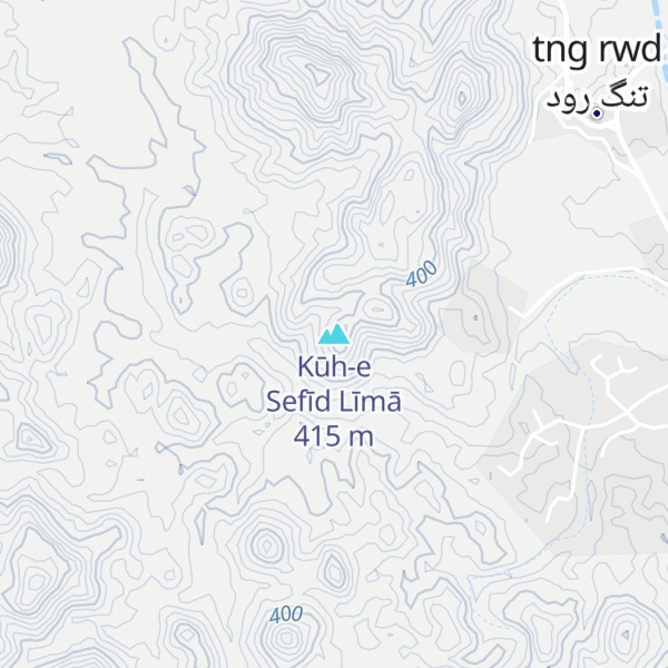 Map of Kūh-e Sefīd Līmā