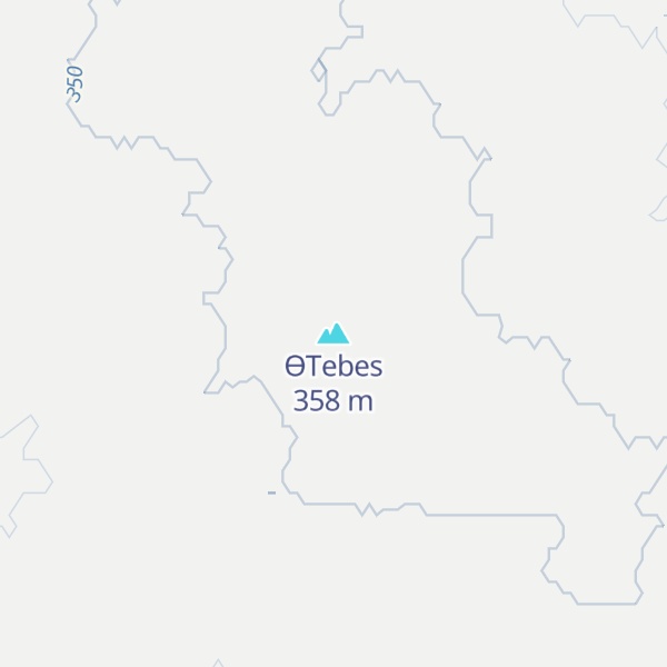 Map of ӨTebes