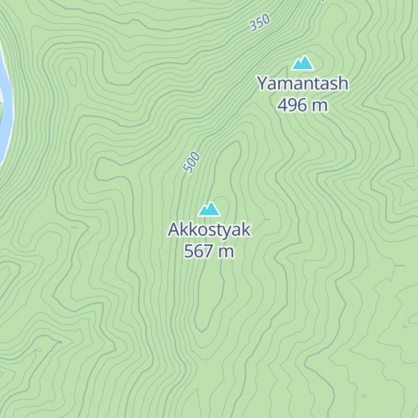 Map of Akkostyak