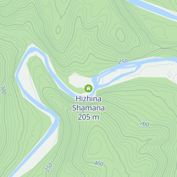Map of Hizhina Shamana