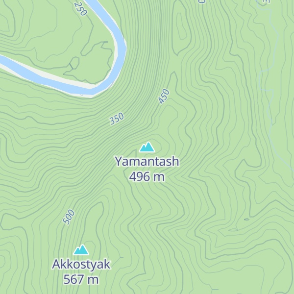 Map of Yamantash