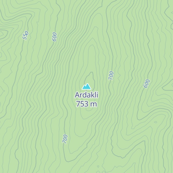Map of Ardakli