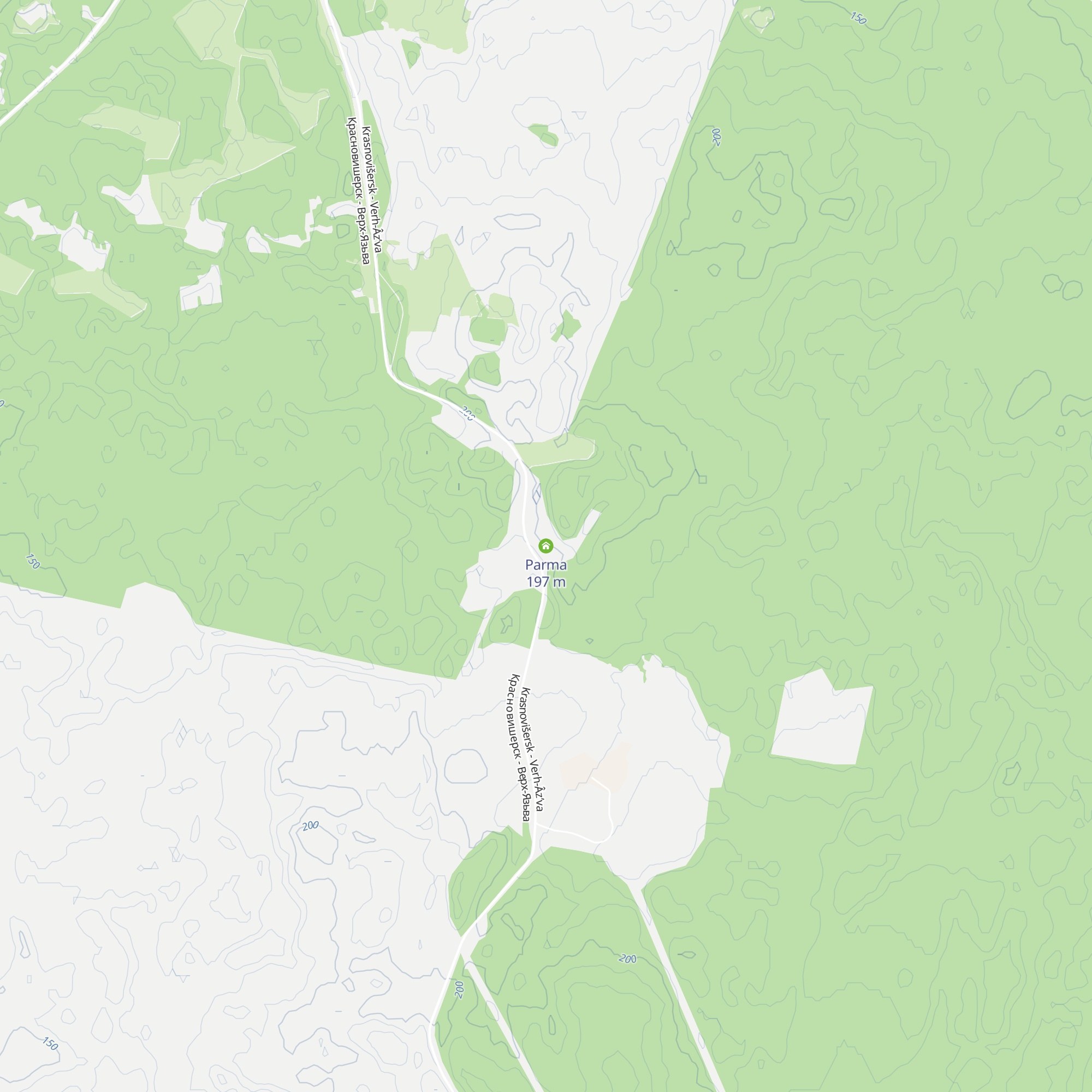 Parma map