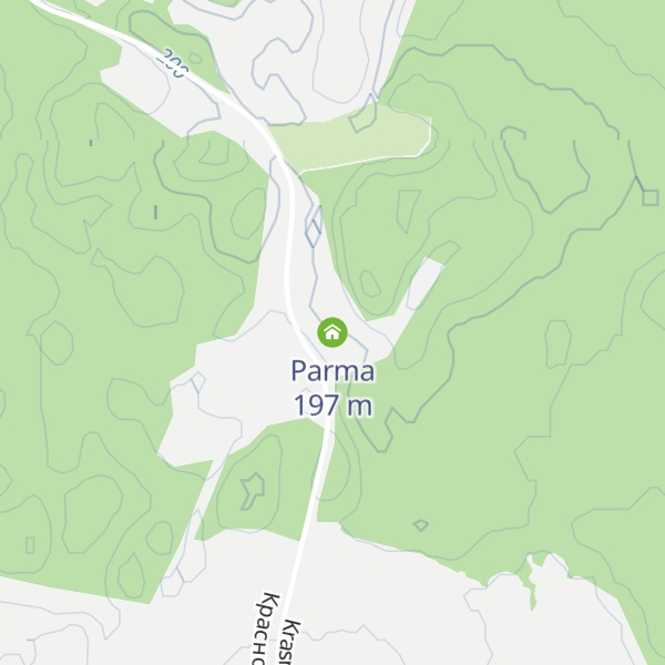 Map of Parma