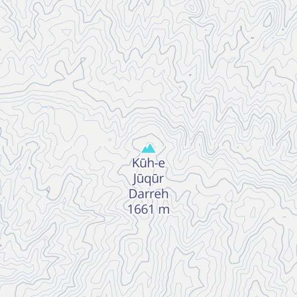 Map of Kūh-e Jūqūr Darreh