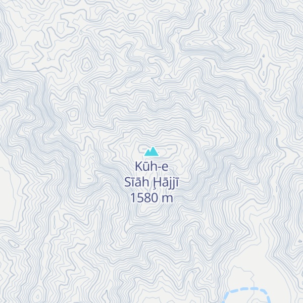 Map of Kūh-e Sīāh Ḩājjī