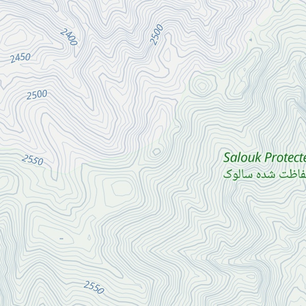 Map of Kūhhā-ye Salūk