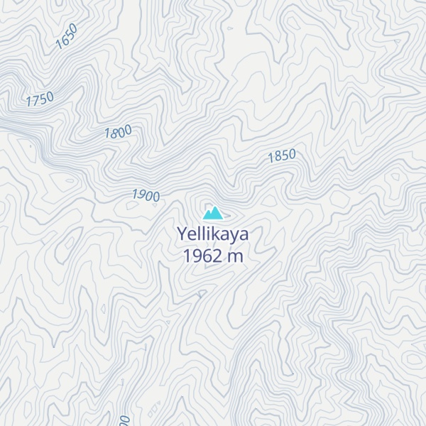 Map of Yellikaya
