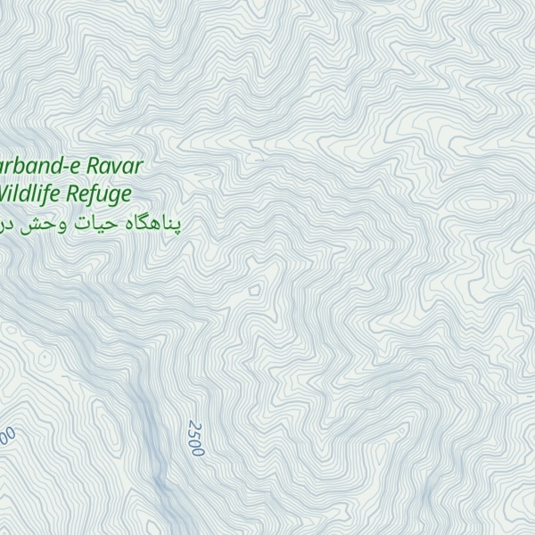 Map of Kūh-e Bīābūn