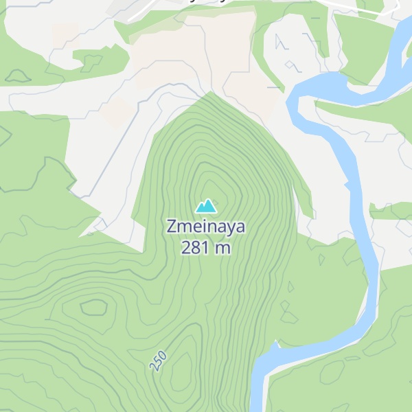 Map of Zmeinaya