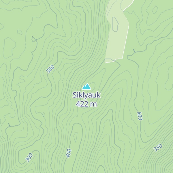 Map of Siklyauk