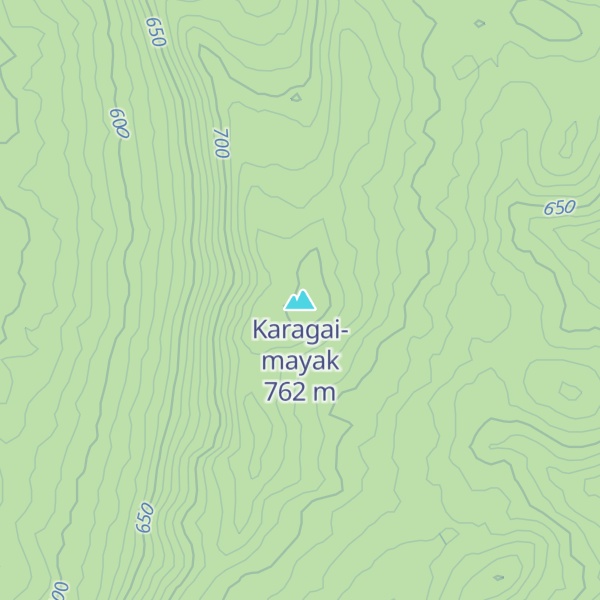 Map of Karagai-mayak