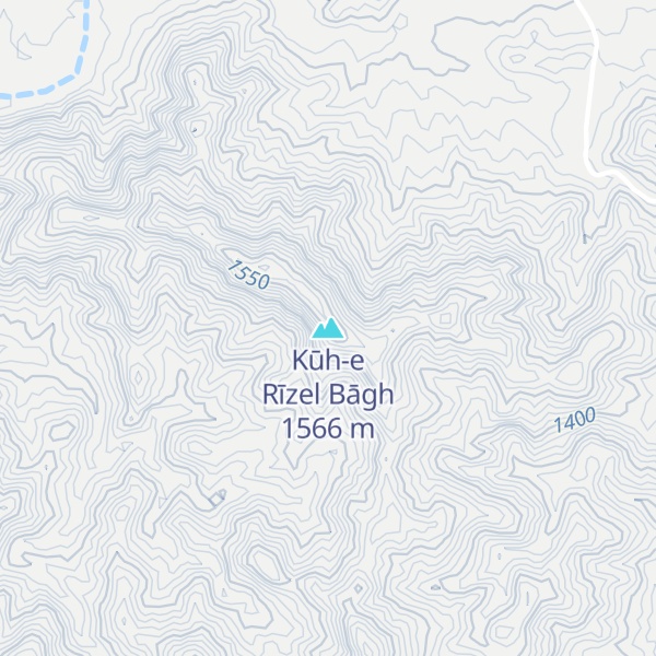 Map of Kūh-e Rīzel Bāgh