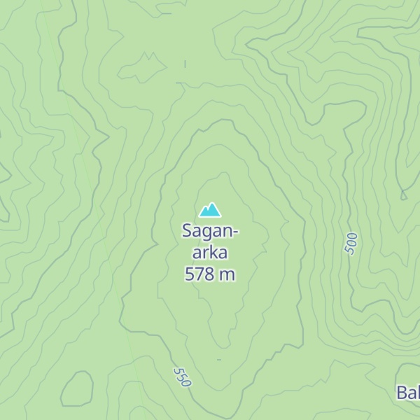 Map of Sagan-arka