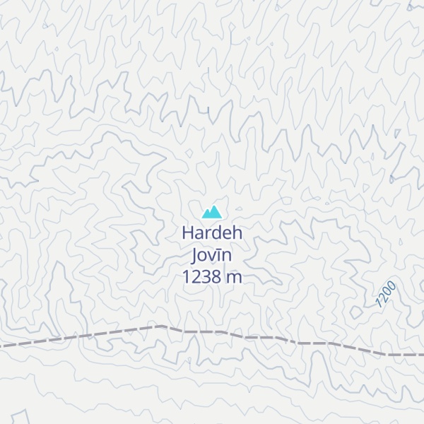 Map of Hardeh Jovīn