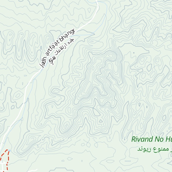 Map of Kūh-e Qāl Mohreh