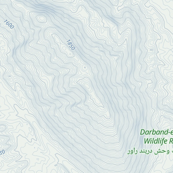 Map of Kūh-e Kamar Sūzūvā