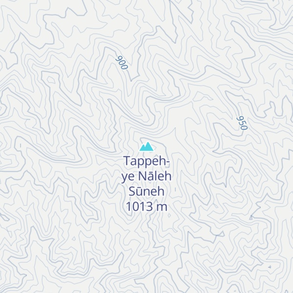Map of Tappeh-ye Nāleh Sūneh