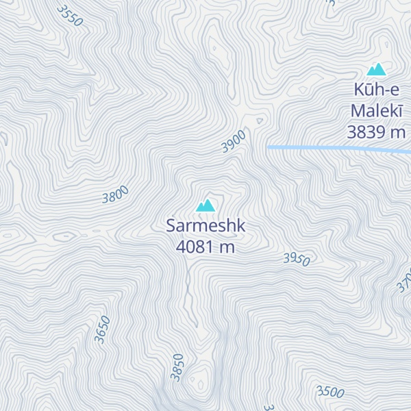 Map of Sarmeshk