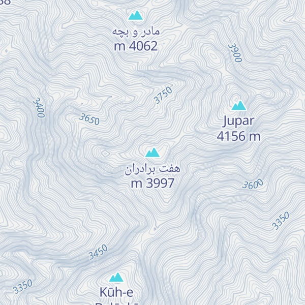 Map of هفت برادران