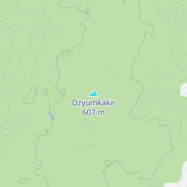 Map of Dzyumkakir