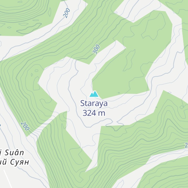 Map of Staraya