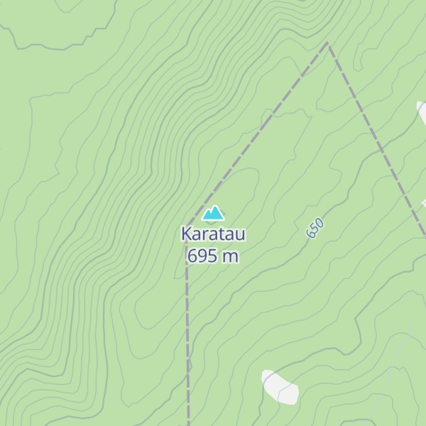 Map of Karatau