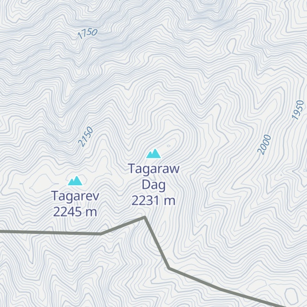 Map of Tagaraw Dag