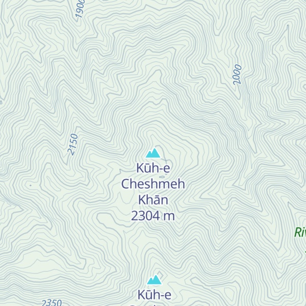 Map of Kūh-e Cheshmeh Khān