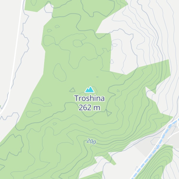 Map of Troshina