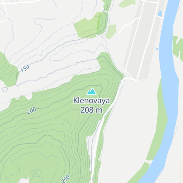 Map of Klenovaya