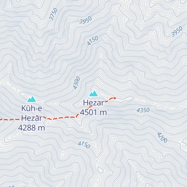 Map of Hezar