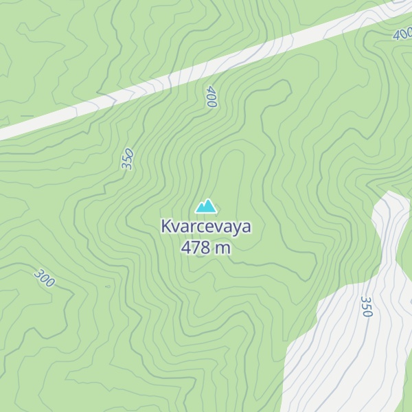Map of Kvarcevaya