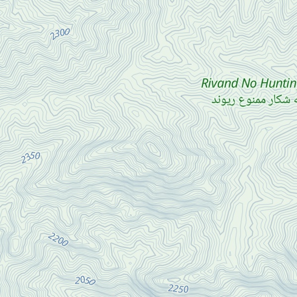 Map of Kūh-e Kamar-e Sīnar