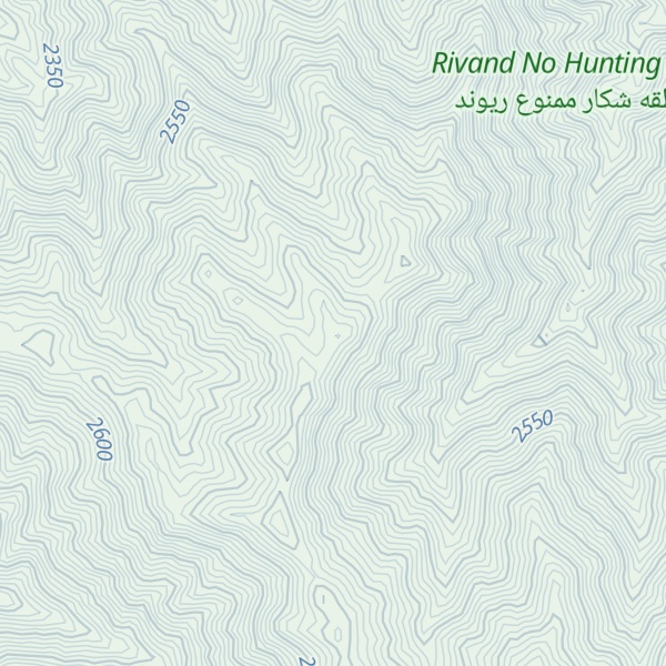 Map of Kūh-e Bast-e Kaftar Khān