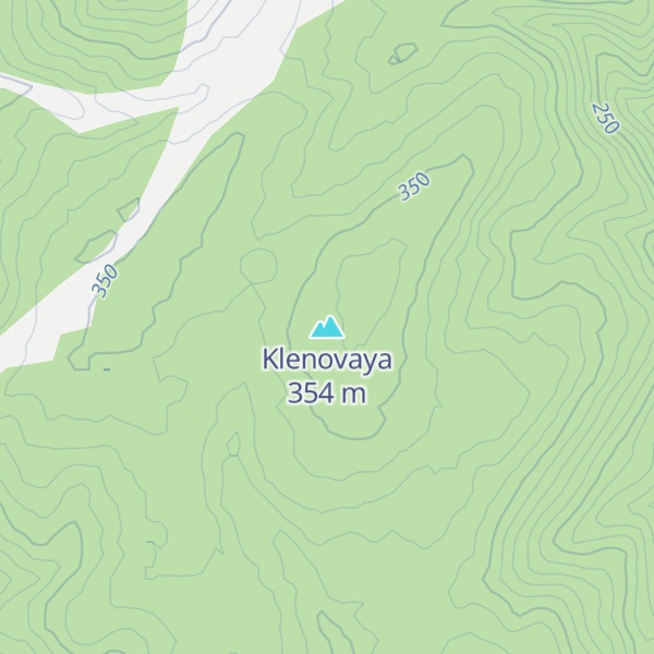 Map of Klenovaya