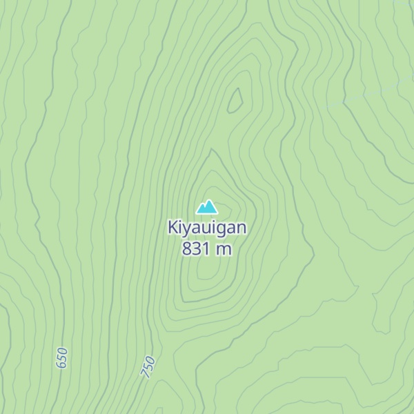 Map of Kiyauigan