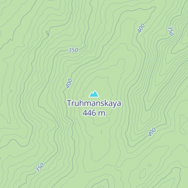 Map of Truhmanskaya