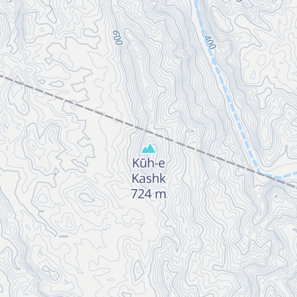 Map of Kūh-e Kashk
