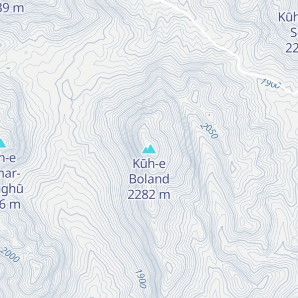 Map of Kūh-e Boland