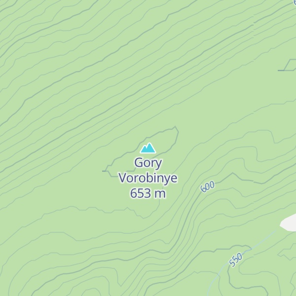 Map of Gory Vorobinye