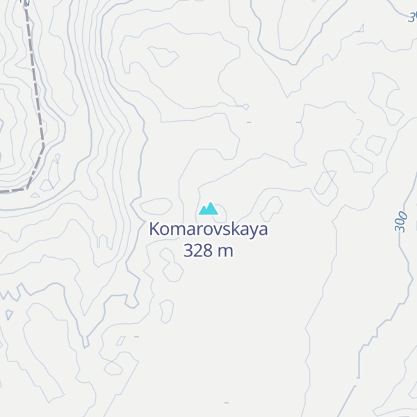 Map of Komarovskaya