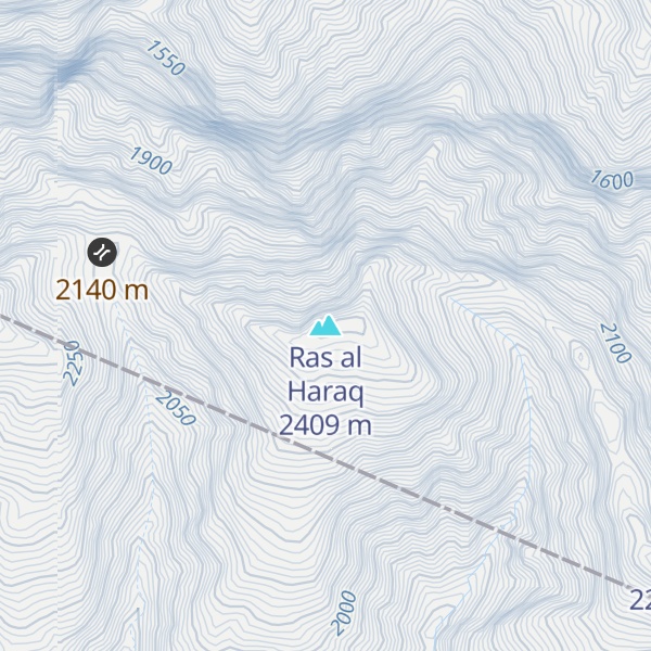 Map of Ras al Haraq